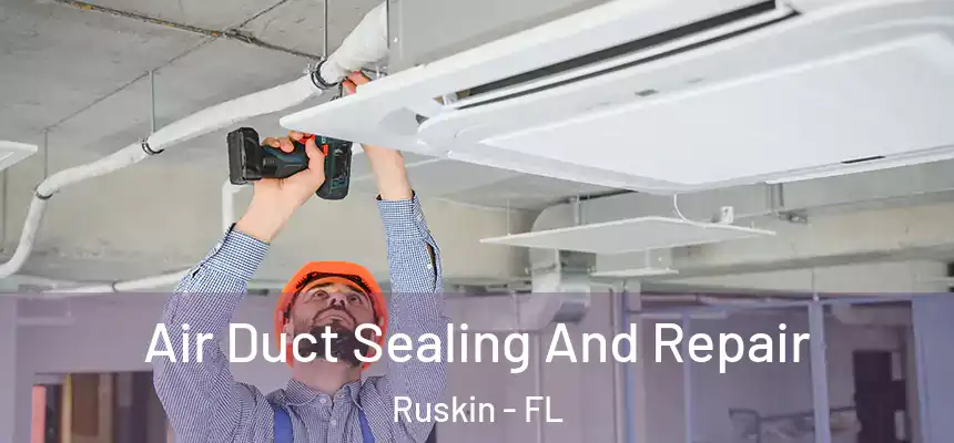 Air Duct Sealing And Repair Ruskin - FL