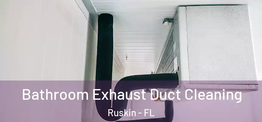 Bathroom Exhaust Duct Cleaning Ruskin - FL