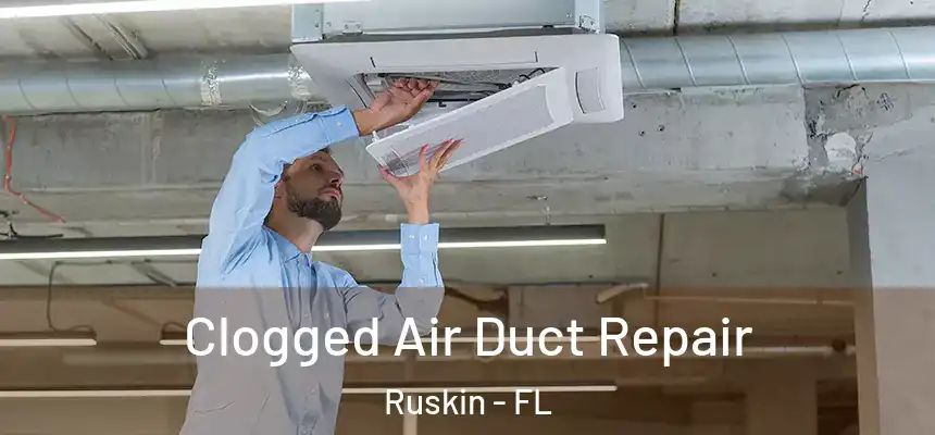Clogged Air Duct Repair Ruskin - FL