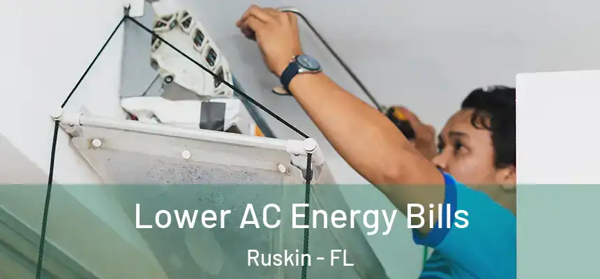  Lower AC Energy Bills Ruskin - FL